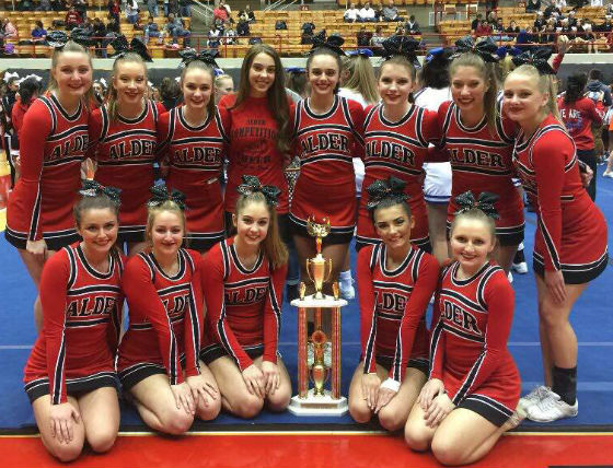 JAHS cheerleaders compete in state championship