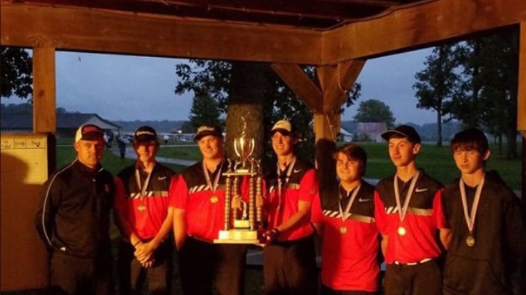 Boys Golf wins Madison County Championship