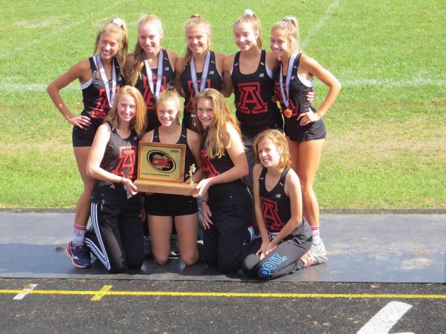 Girls XC win second Conference Title in four years