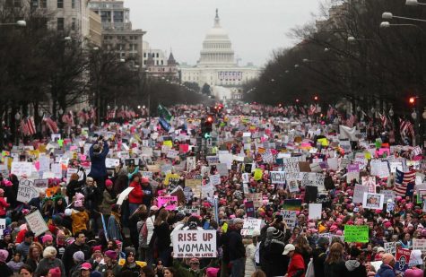 Thousands of women come to protest in Washington D.C