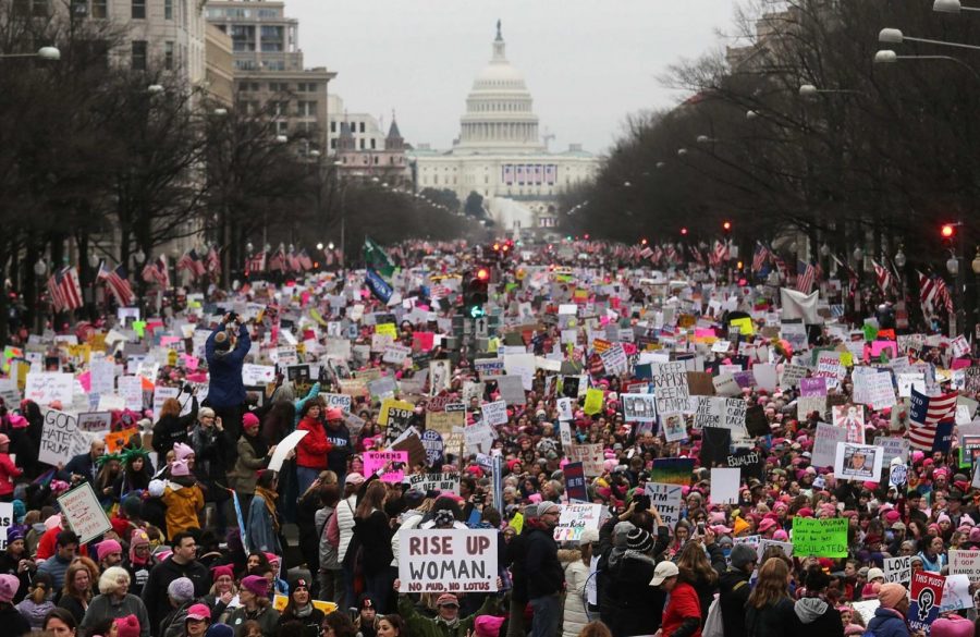 Thousands+of+women+come+to+protest+in+Washington+D.C