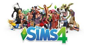 A cover photo for the Sims four. 