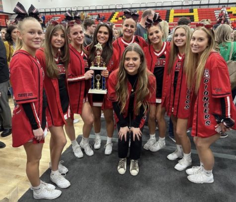 JAHS competition cheer places 5th in Ohio