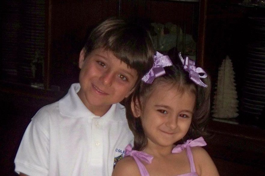 Photo of young Fabrizio and Carla in 2011.

Photo courtesy of Fiorini family. 