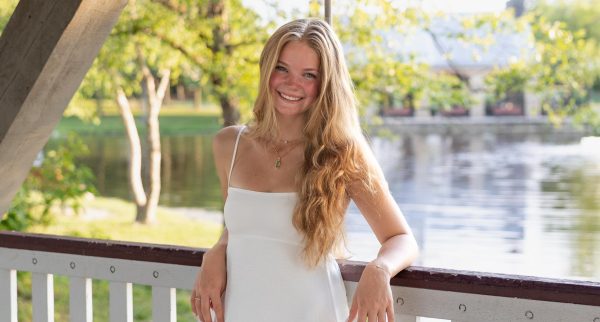 One of Addison's senior photos. 
Photo courtesy of Addison Schumacher.