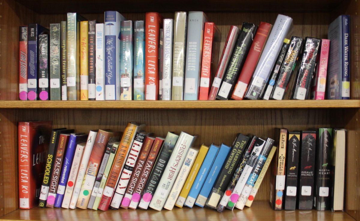 A collection of books from the JAHS Library.