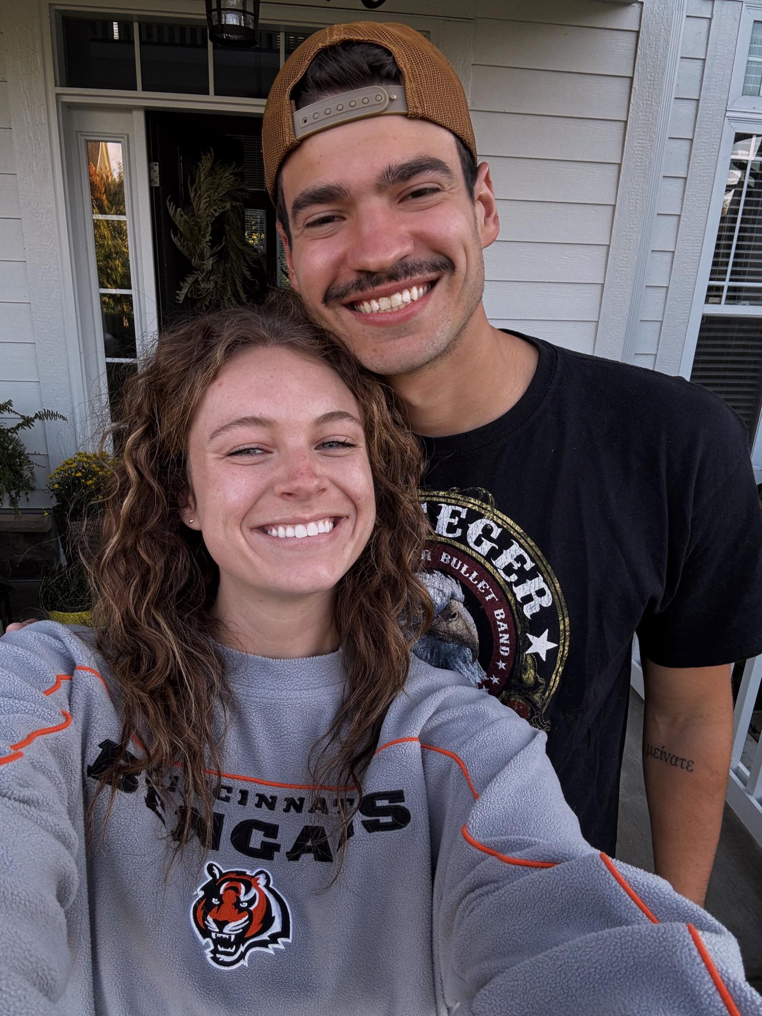 Arica Stimpson and her fiance. 

Photo courtesy of Arica Stimpson