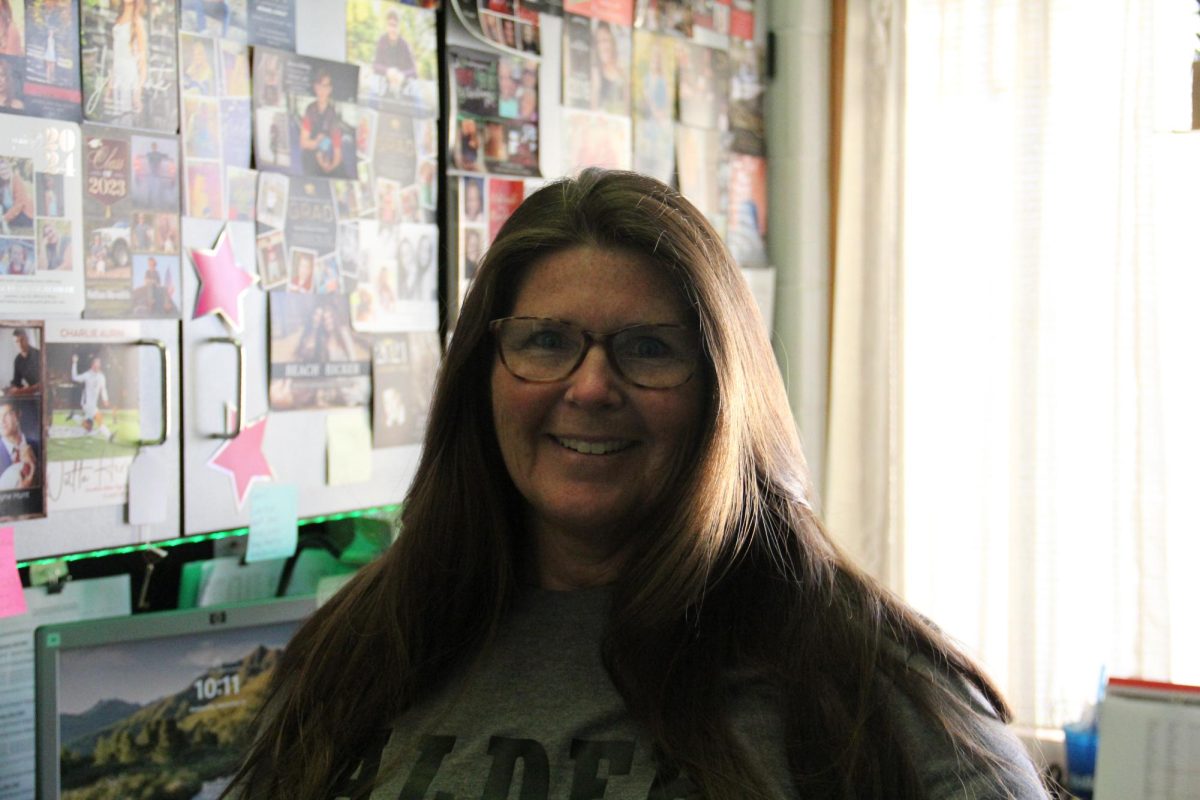 Cindy Wolfe in her office