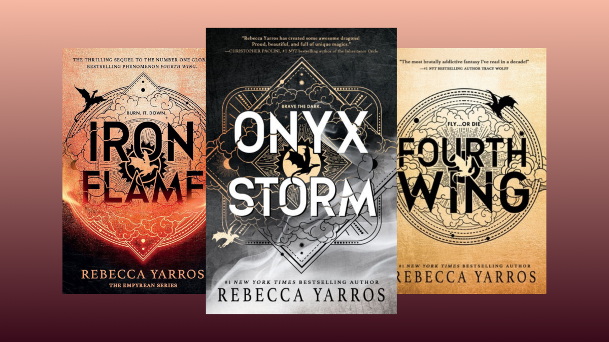 Onyx Storm, Iron Flame, and Fourth Wing
Original photos from Rebecca Yarros
Graphic created by Michaela Eades