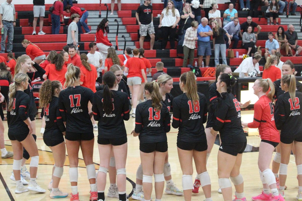 The team after winning the game.