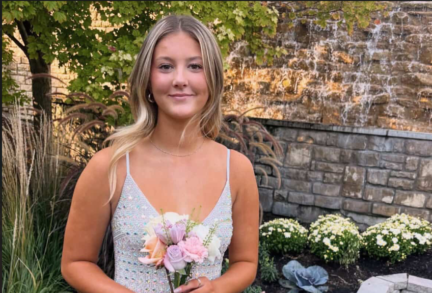Senior Ali Hayes before homecoming.

Photo courtesy of Ali Hayes.