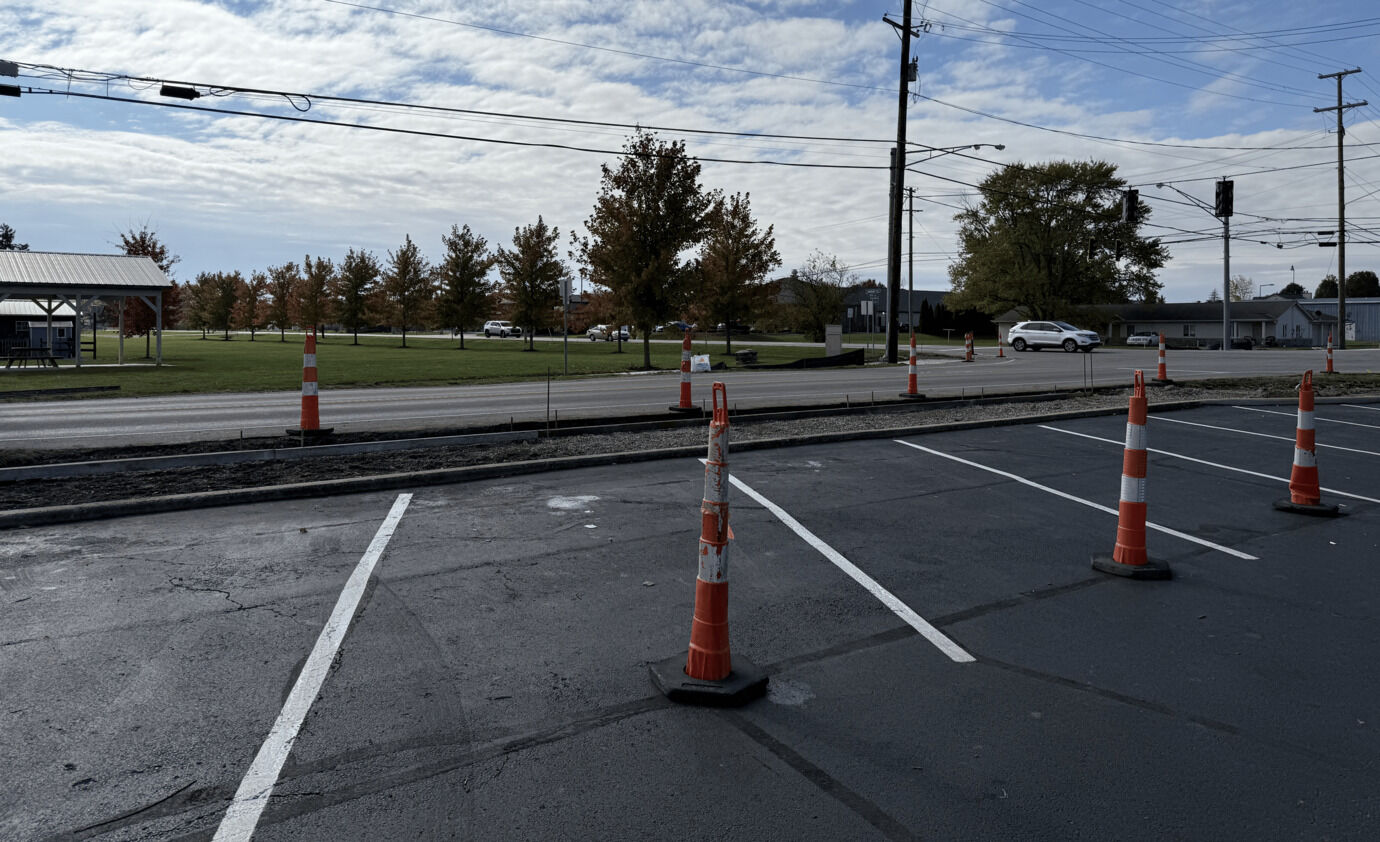 Intersection of 42 and West, taken from the Der Dutchman parking lot