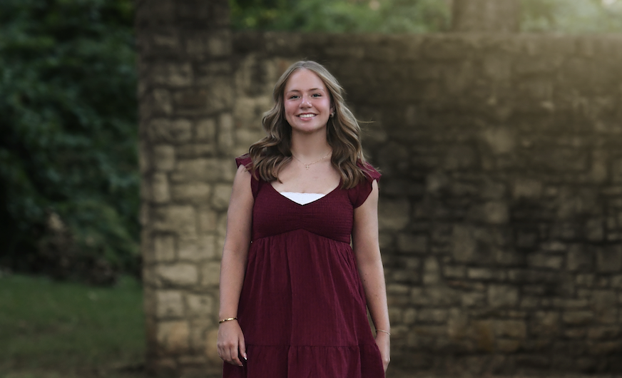Molly Krummrey in one of her senior photos.
Photo courtesy of Molly Krummrey